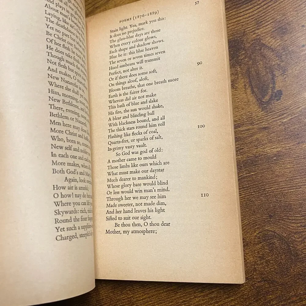 Gerard Manley Hopkins Poems & Prose W.H. Gardner Paperback